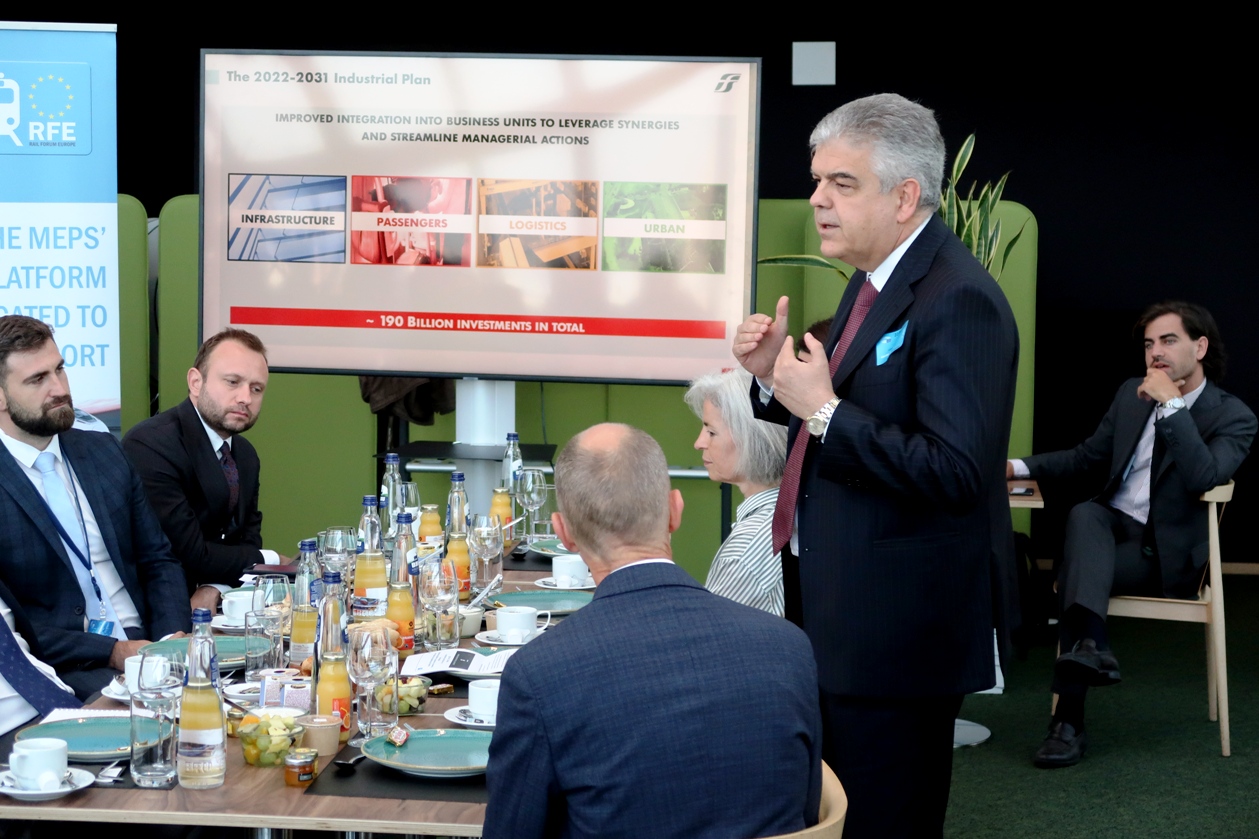 Luigi Ferraris (AD di FS) a Bruxelles: secondo giorno di colloqui