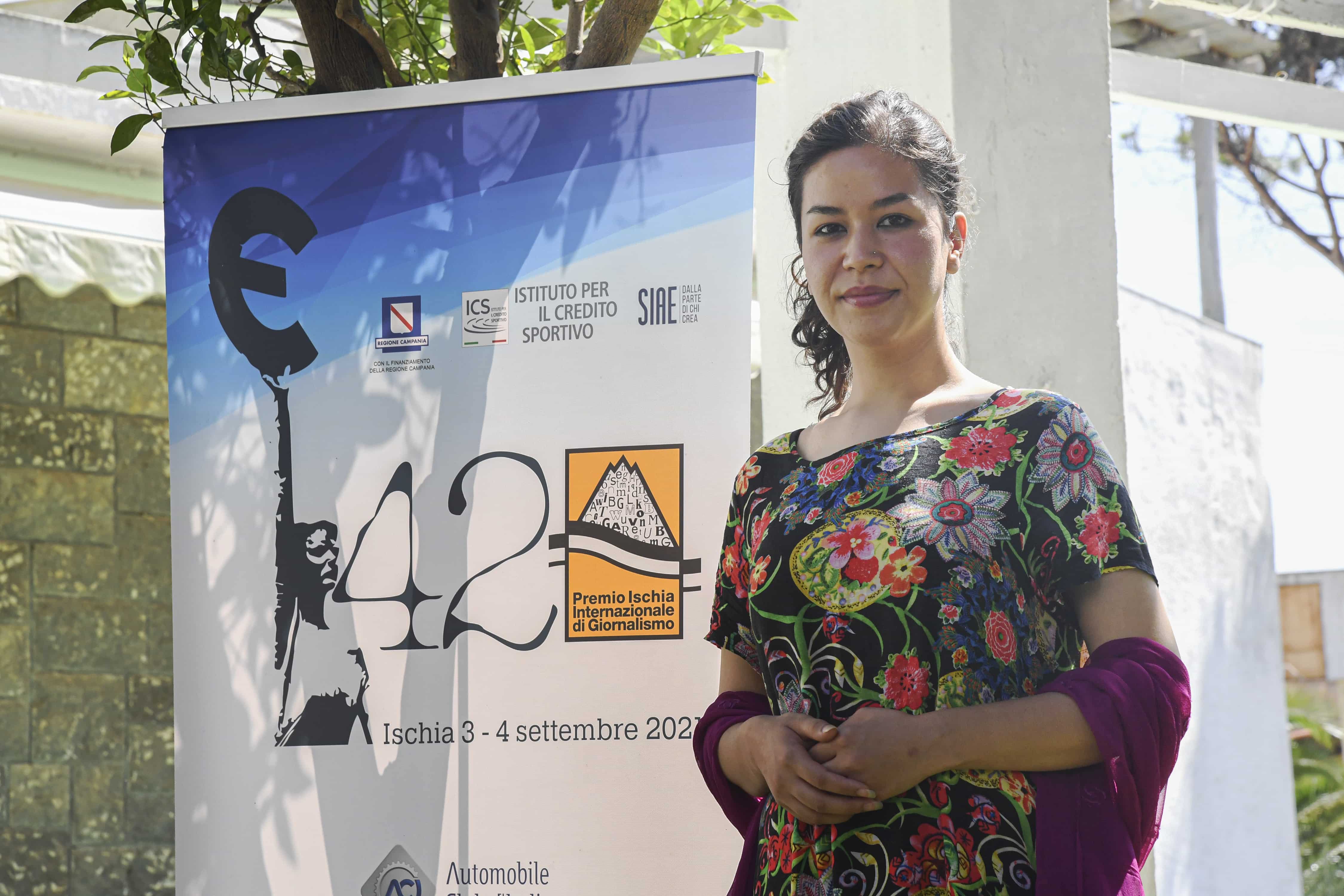 Premio Ischia: Zahra Ahmadi  “In Afghanistan per i diritti civili la cosa peggiore, adesso, e' la morte della speranza”