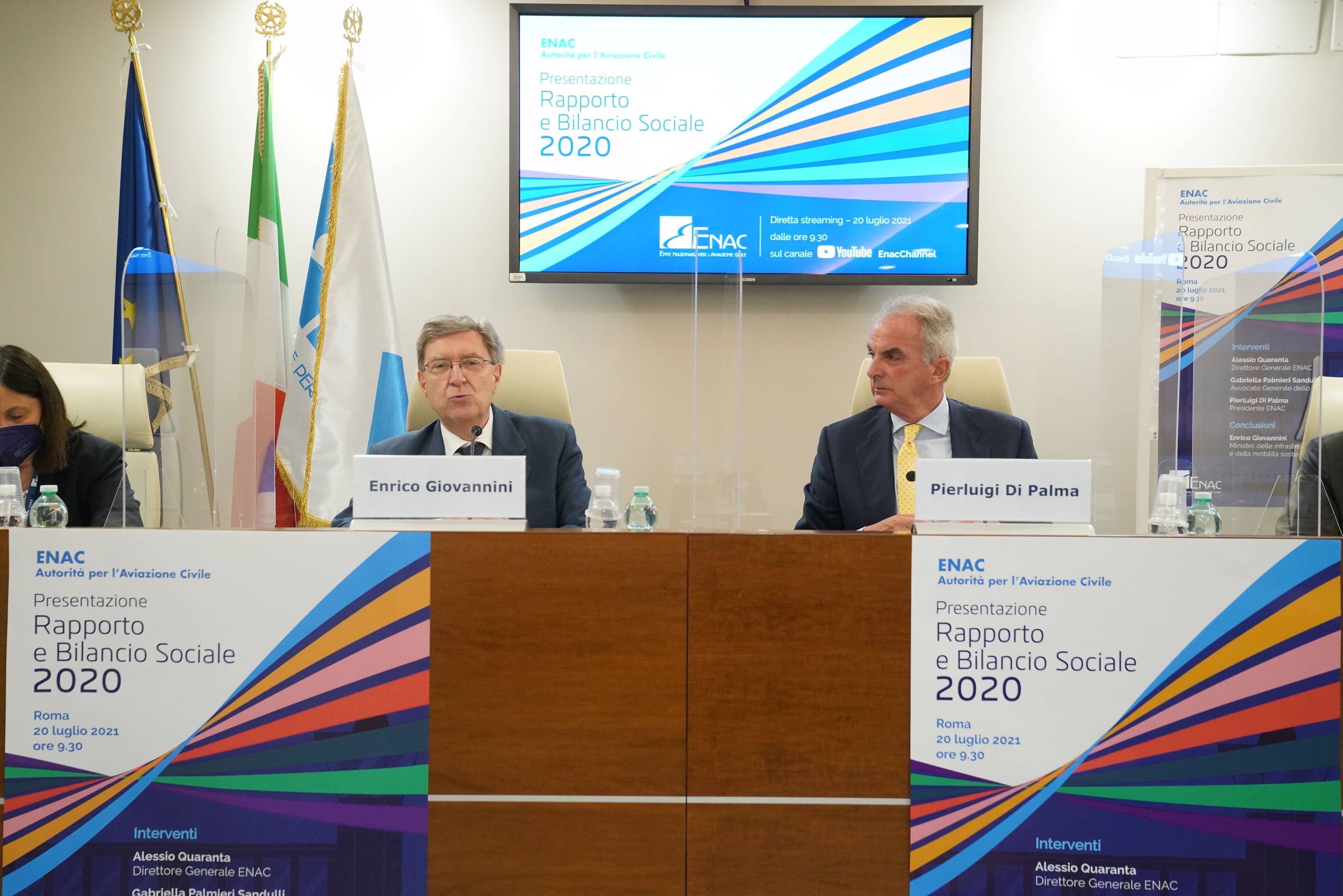Presentato il Rapporto e Bilancio Sociale ENAC 2020