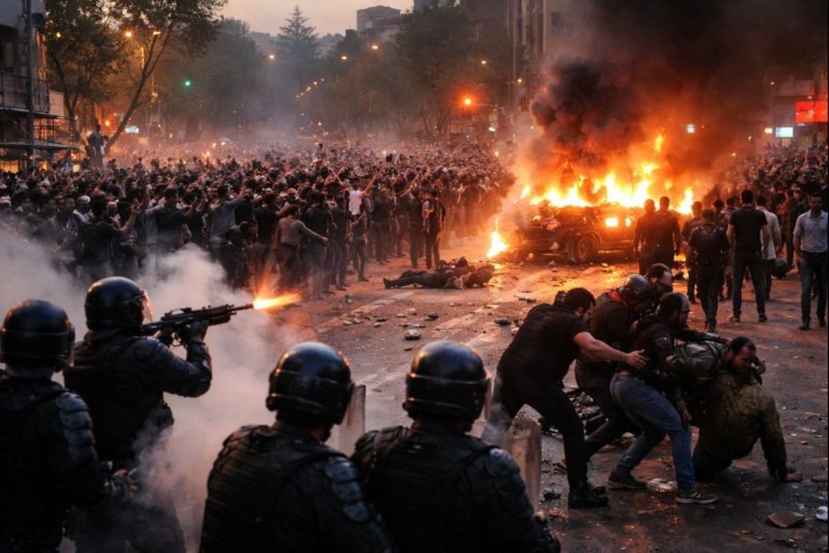 Iran, spari e blackout: morti, collasso ospedali e appello artisti