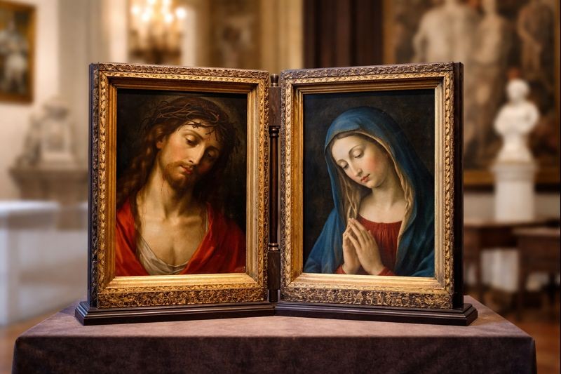 Il dittico “ritrovato” del Perugino: Perugia se lo riprende