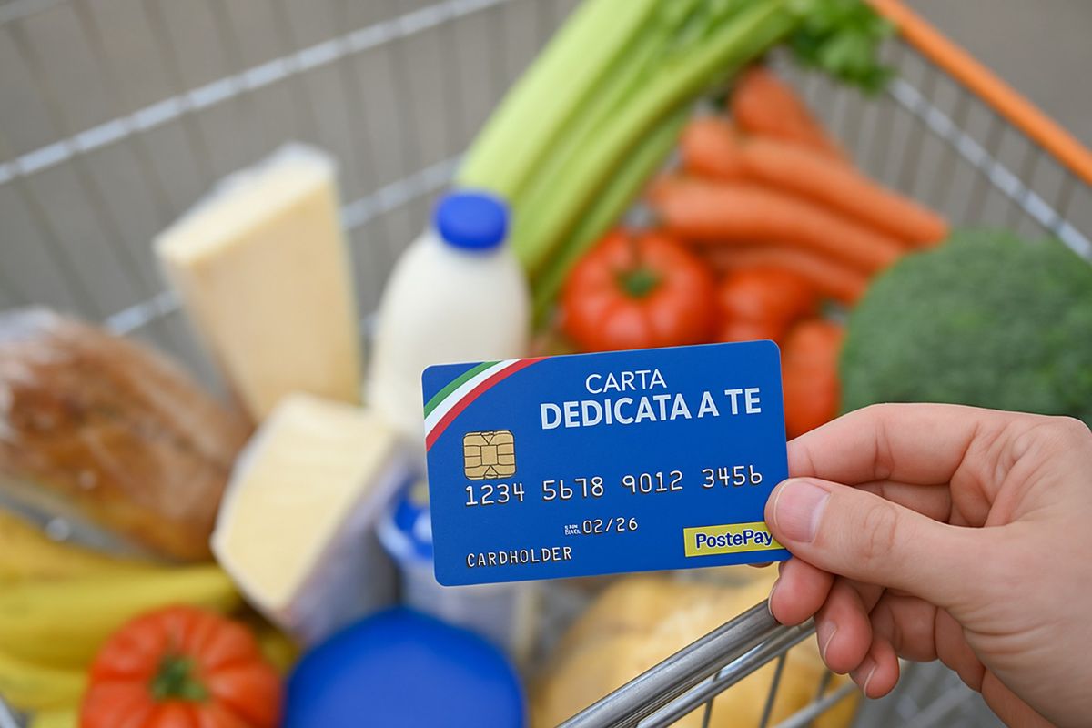 La carta “Dedicata a te”, un aiuto da 500 euro per i redditi bassi