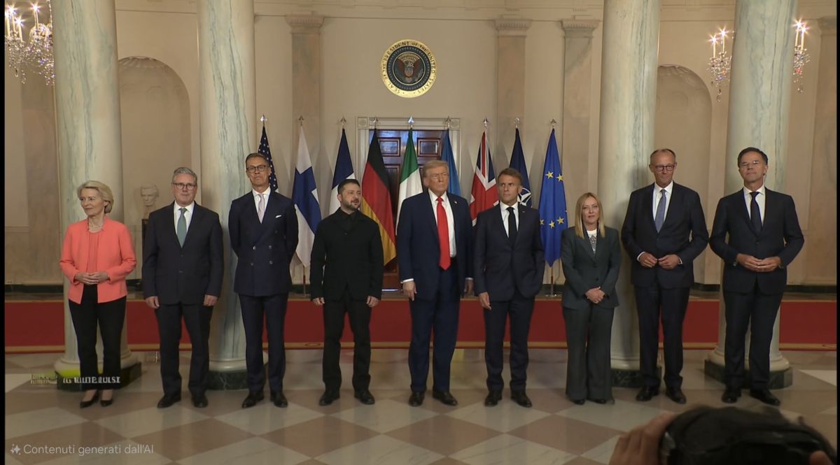 Ucraina, Trump e Zelensky con i leader Ue: Putin pronto all’incontro