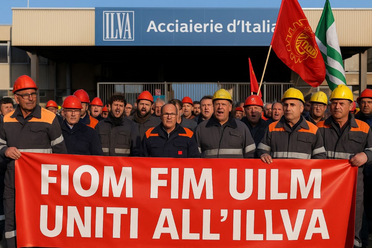 Ex Ilva Genova, operai in piazza. La sfida delle 200 mila tonnellate