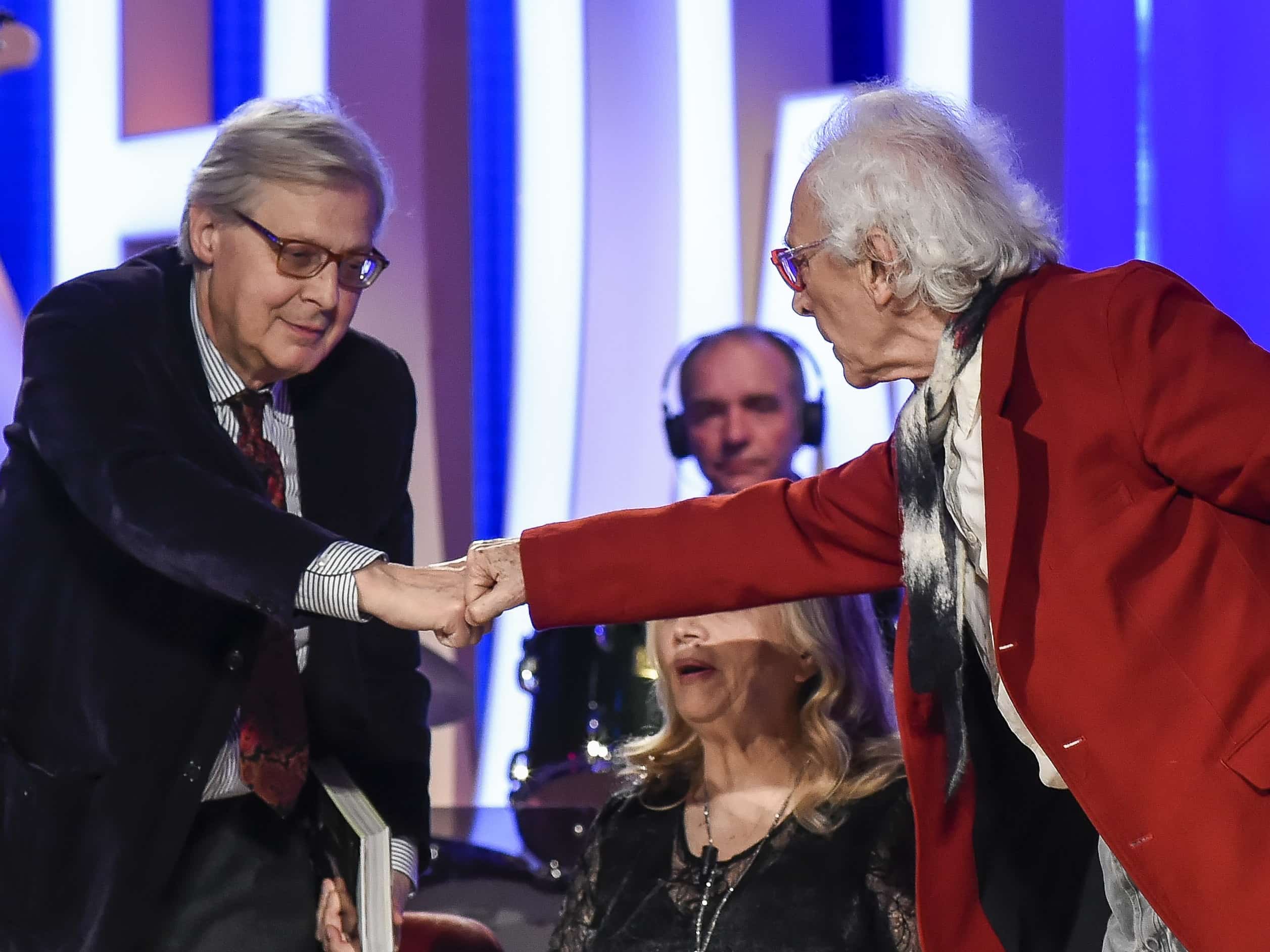 Rissa Sgarbi-Mughini in tv: gli sponsor pagano, e gli italiani abboccano