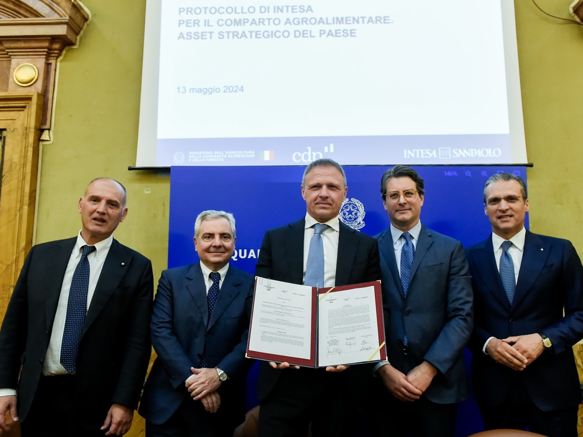 Intesa Sanpaolo, CDP e MASAF: 20 miliardi per sostenere il settore italiano dell'agricoltura