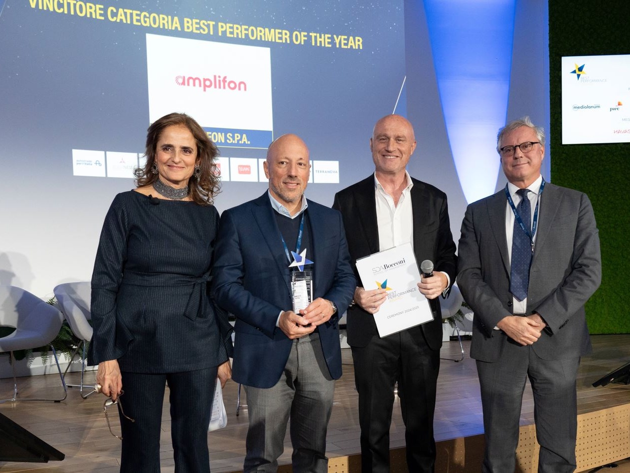Amplifon si aggiudica il Best Performance Award 2025 di SDA Bocconi