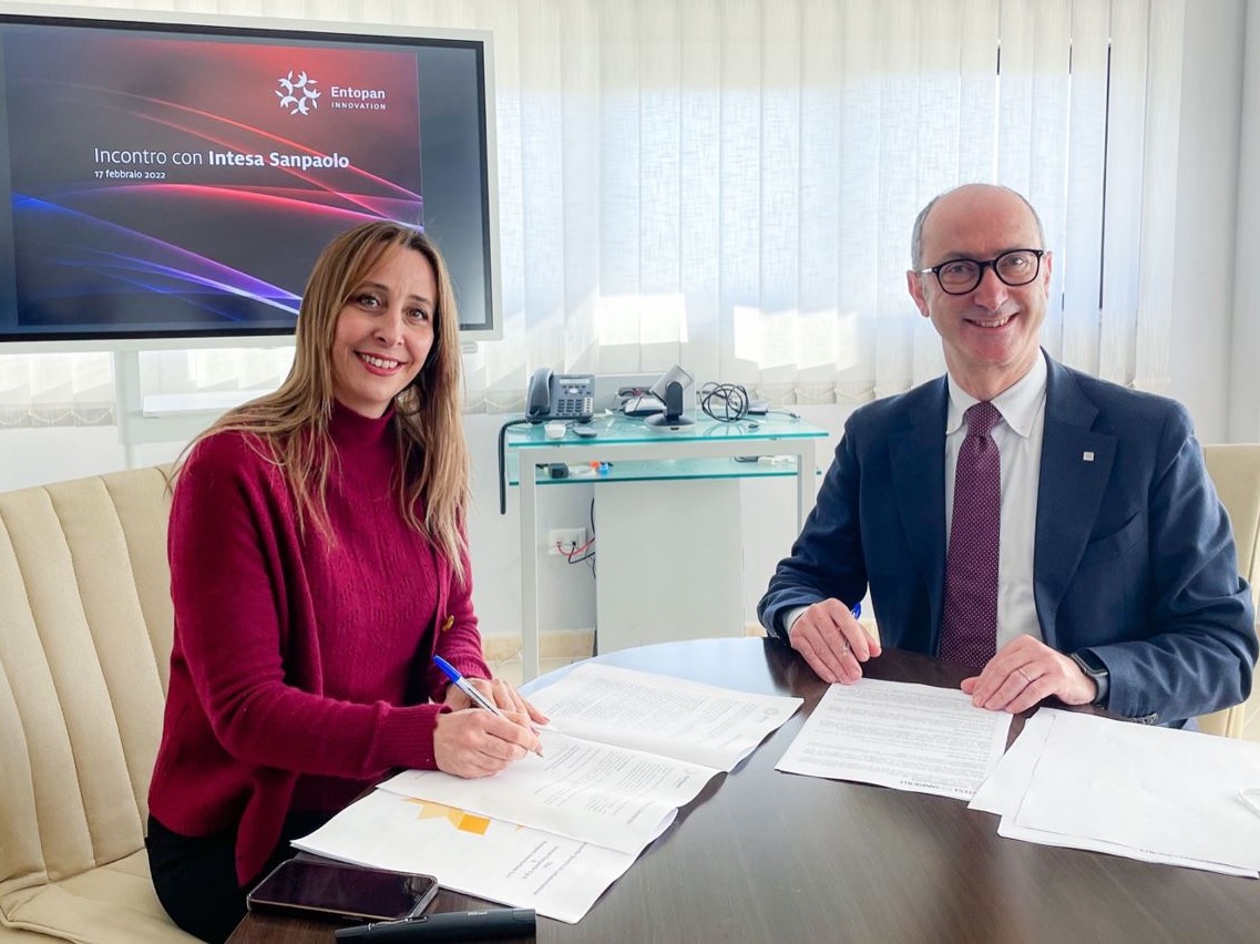 Intesa Sanpaolo ed Entopan Innovation insieme a sostegno di PMI e startup in Calabria