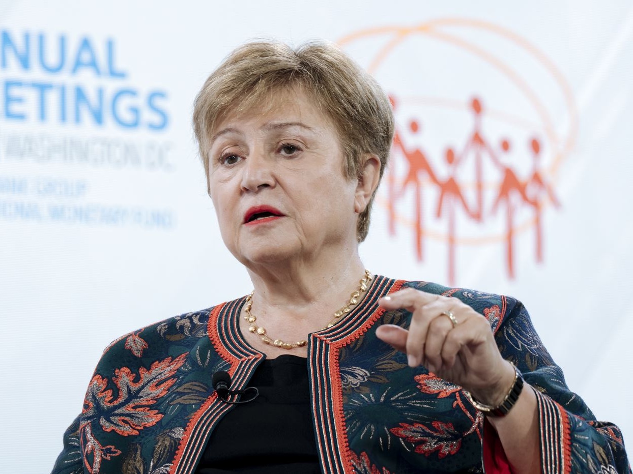 Dazi e geopolitica: Georgieva (FMI) invita alla calma, “l’economia globale è più resiliente del previsto”