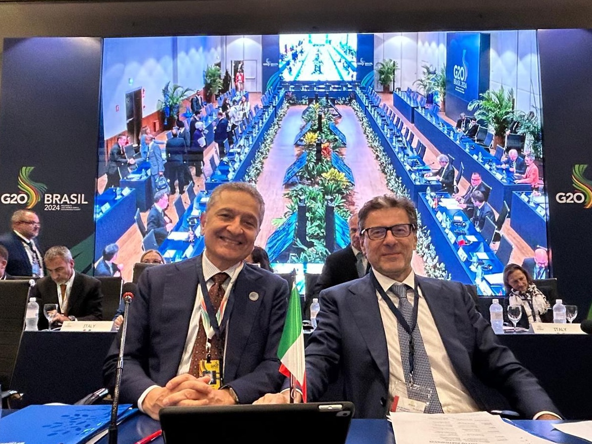 Giorgetti e Panetta presiedono, a Rio, il G7 Finanze e il summit dei Governatori delle banche centrali