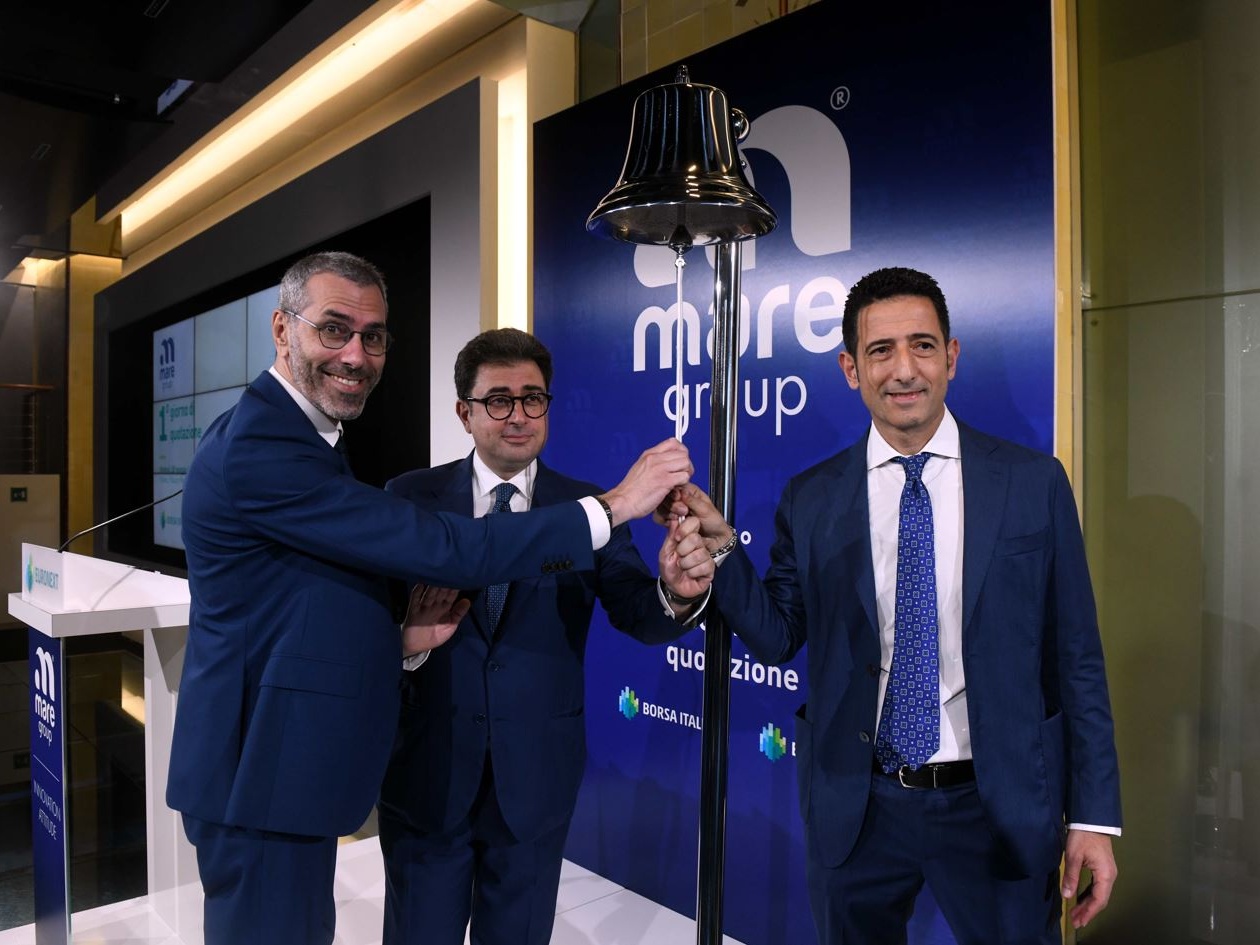 Mare Group debutta su Euronext Growth Milan: il titolo chiude a 5,01 euro, performance del 43,14%