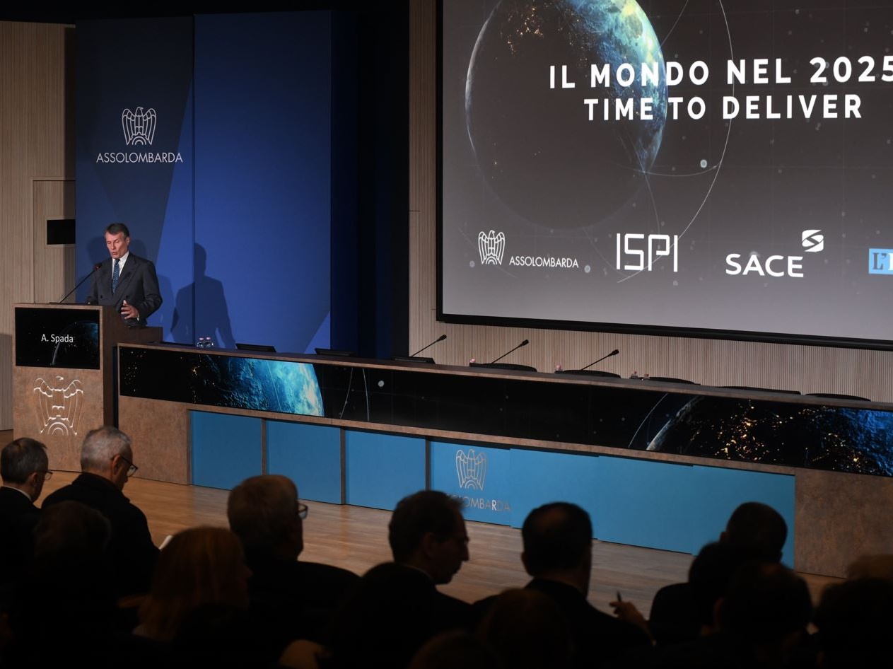 Assolombarda e SACE analizzano le sfide del 2025 alla conferenza ISPI-Intesa Sanpaolo