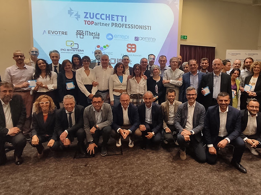Mercato 'Professionisti': Zucchetti premia i suoi Top Partner