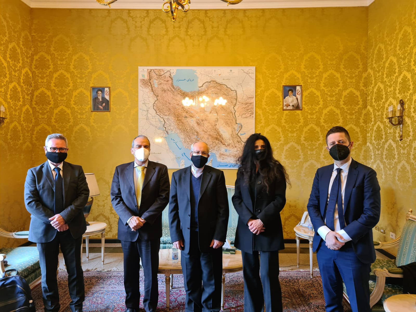 Italia-Iran: l'ambasciatore di Teheran incontra delegazione dell'Isia