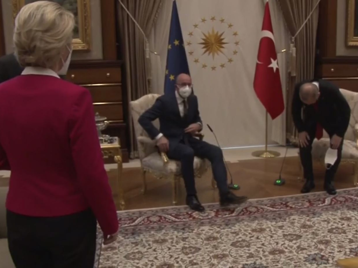 Caso Von der Leyen: l'arroganza di Erdogan, l'inadeguatezza di Michel