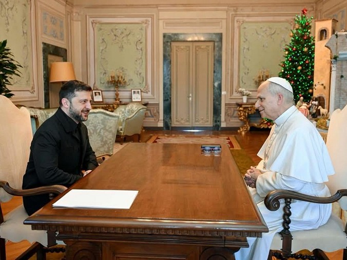 Zelensky a Roma con il nuovo piano di pace