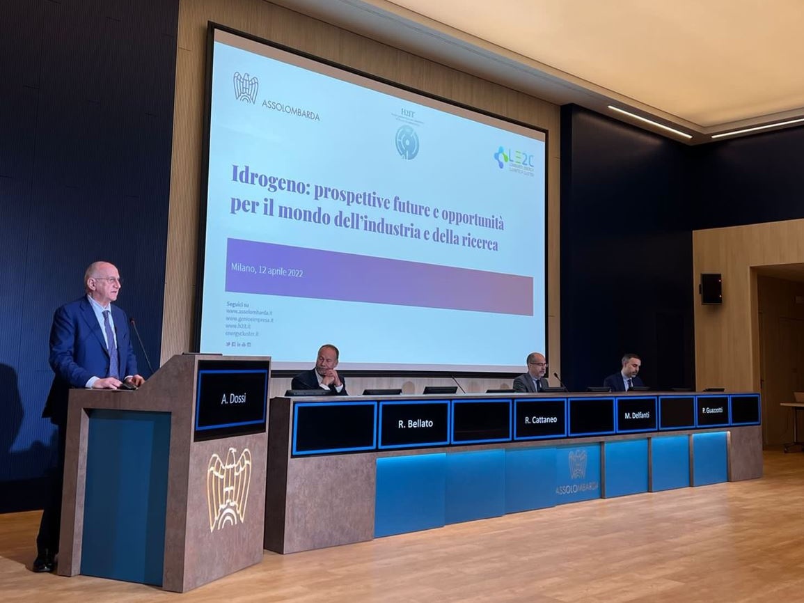Idrogeno: Assolombarda, H2IT e LE2C lanciano la piattaforma H2ERE Network