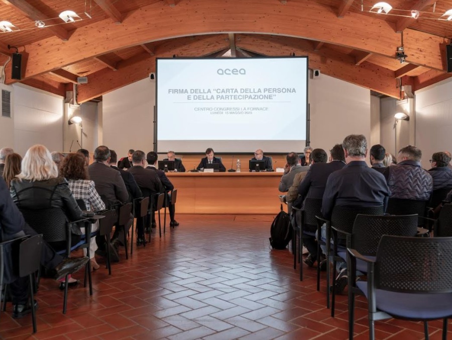 ACEA: firmata la Carta della Persona e della Partecipazione con le organizzazioni sindacali