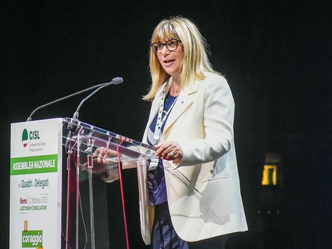 'Il lavoro sicuro è il primo comandamento': Daniela Fumarola eletta segretaria generale della Cisl