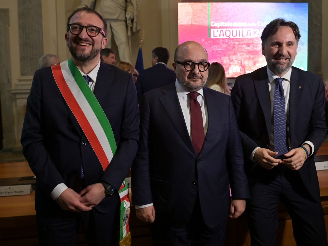 L'Aquila capitale della Cultura 2026, Sangiuliano: La città merita la nomina