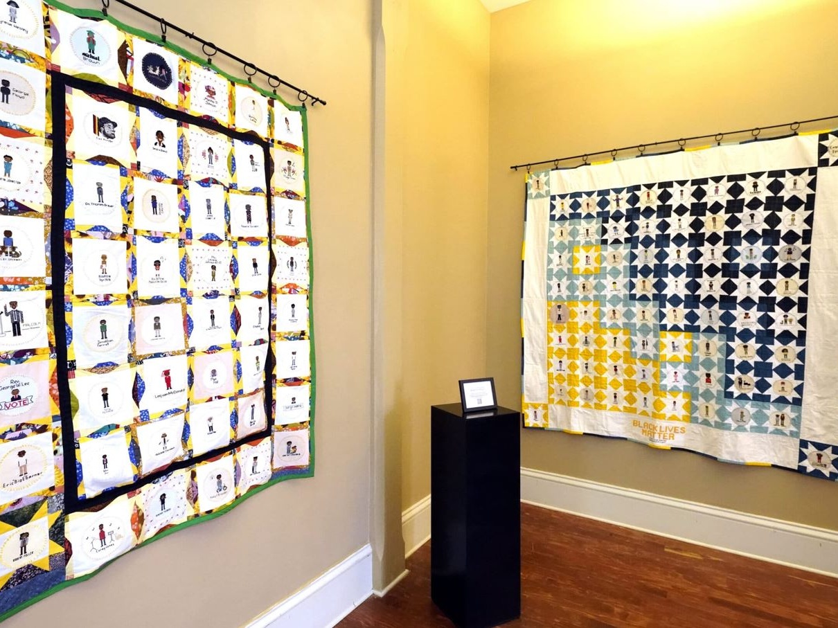 USA: il ricordo dei neri uccisi per razzismo affidato a due immense trapunte