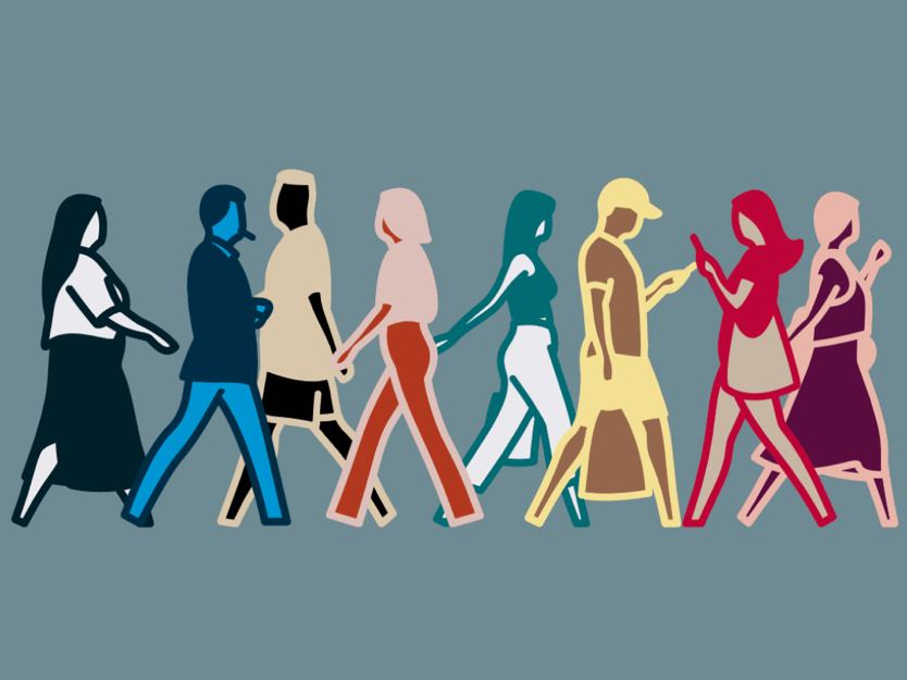 Walking in Milan. Julian Opie sbarca nel cuore del Quadrilatero