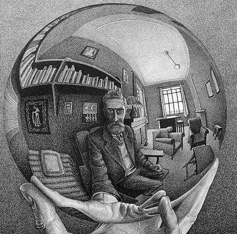 Escher al palazzo delle arti di Napoli