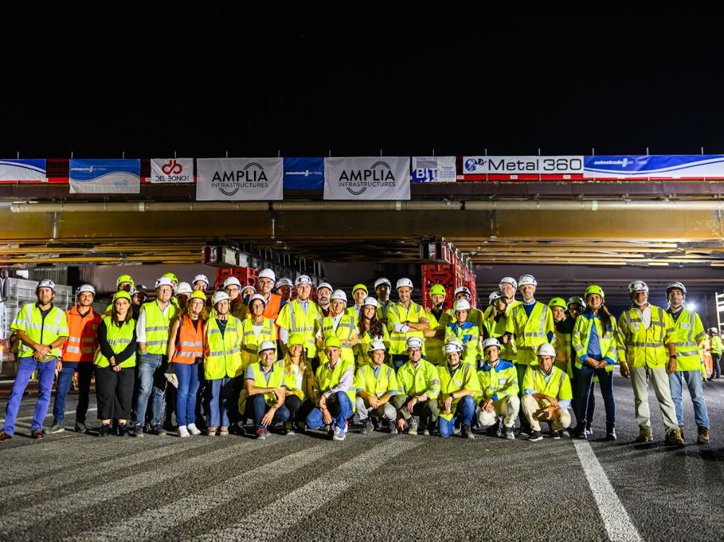 ASPI: varato nuovo cavalcavia dello svincolo di Dalmine sulla A4 Milano-Brescia