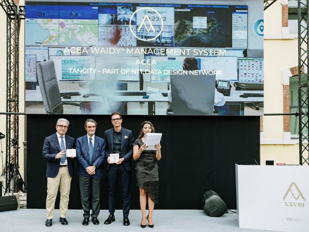 ACEA: Waidy Management System premiata col Compasso d'oro