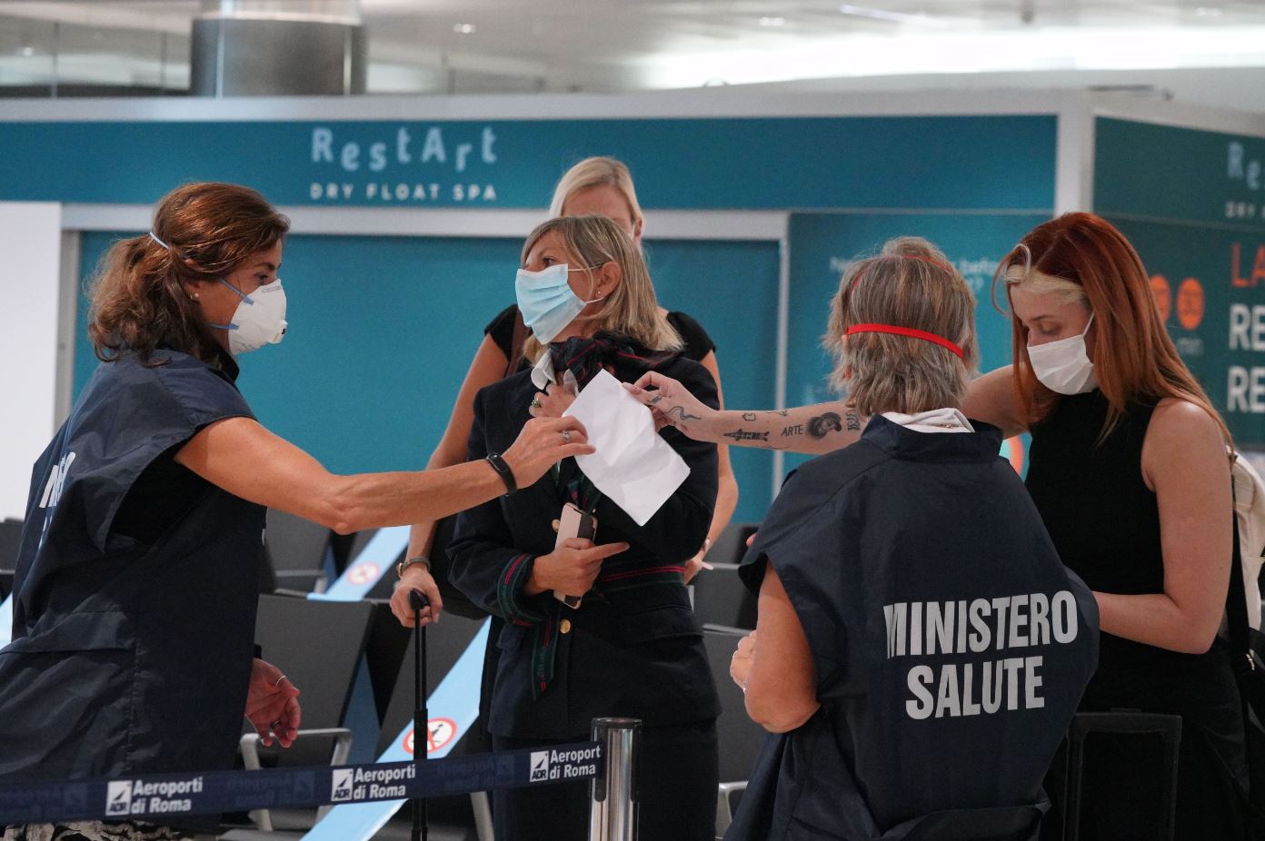 Fiumicino: l'aeroporto nominato il primo al mondo nella lotta al Covid