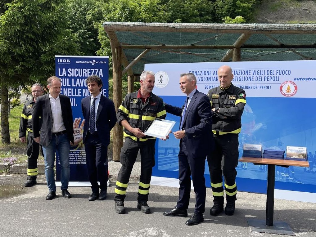 ASPI: fondi per nuove attrezzature ai vigili del fuoco volontari di Castiglione dei Pepoli