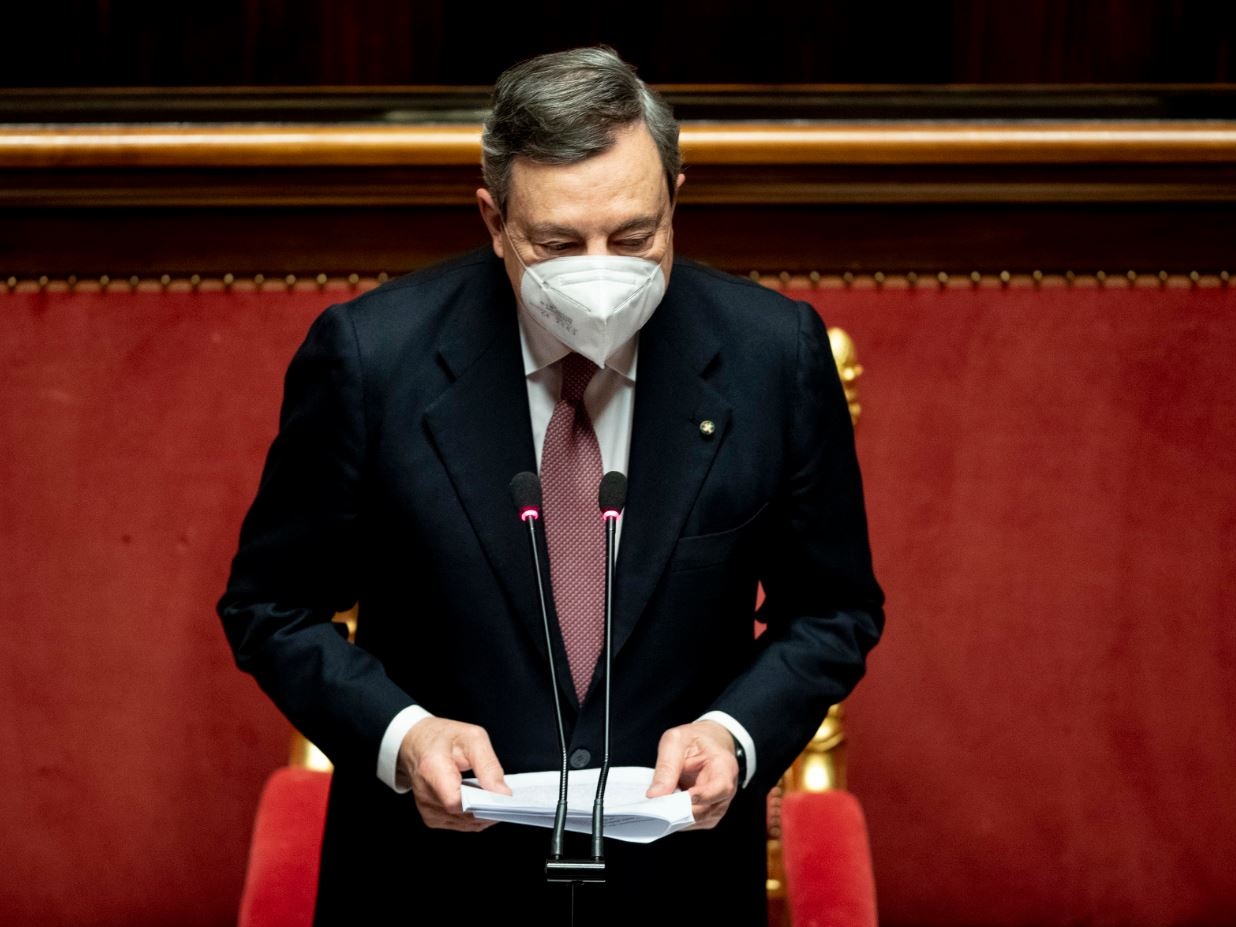 Ecco la lista dei ministri di Draghi: un Governo, due presidenti