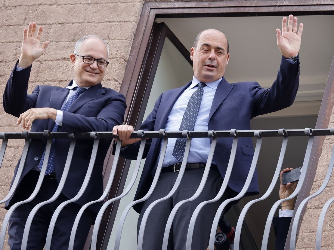 Nubi nel cielo di Roma fanno arrabbiare Zingaretti e Gualtieri