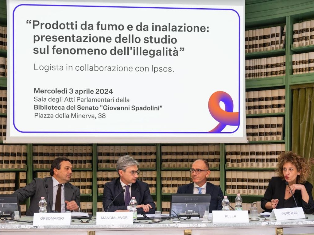 Logista presenta lo studio Ipsos Prodotti da fumo e da inalazione: studio sul fenomeno dell’illegalità