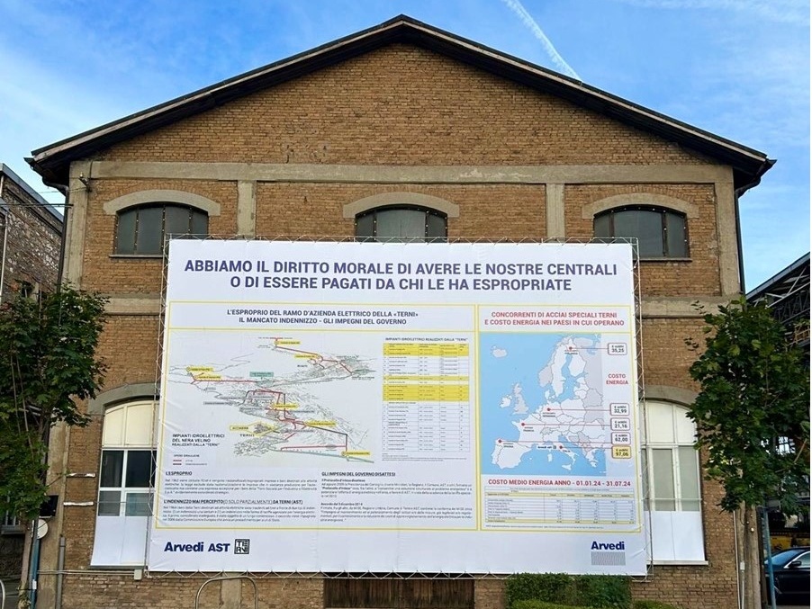 Energia, costi insostenibili: AAST ferma uno dei due forni elettrici