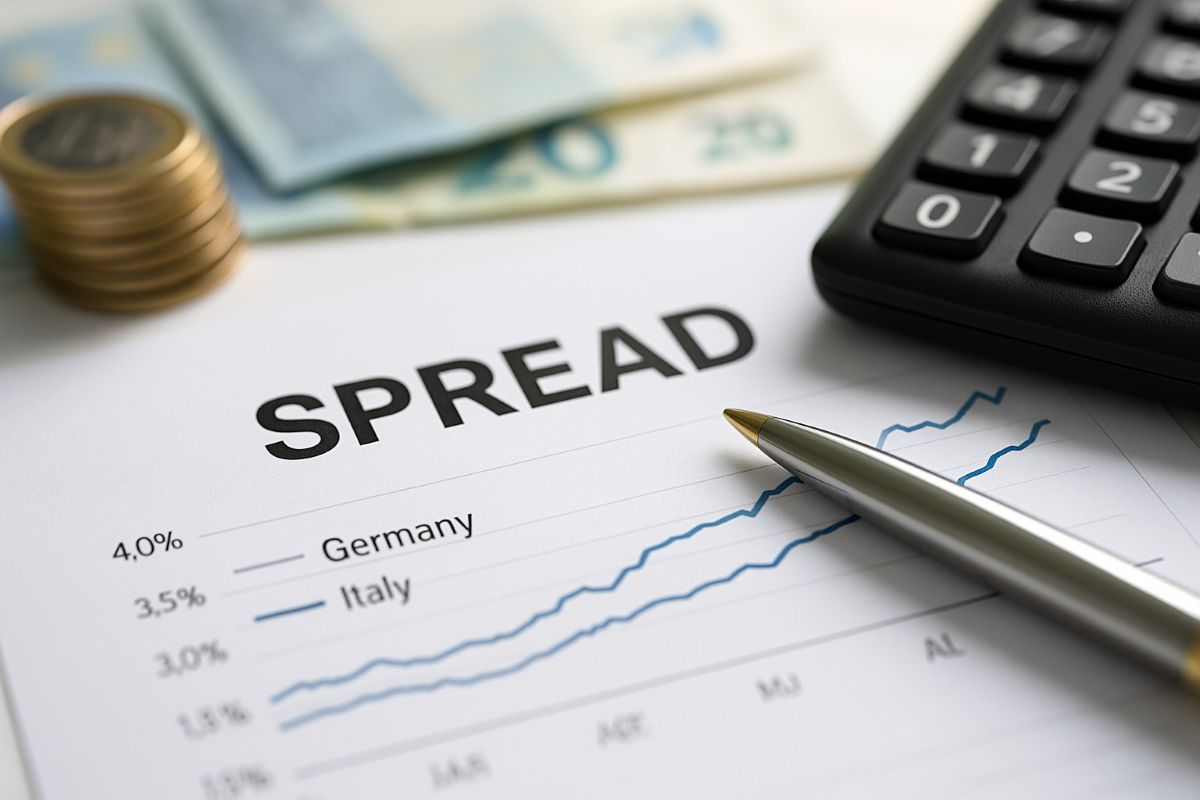 Spread Btp-Bund a 67 punti, minimi dal 2008