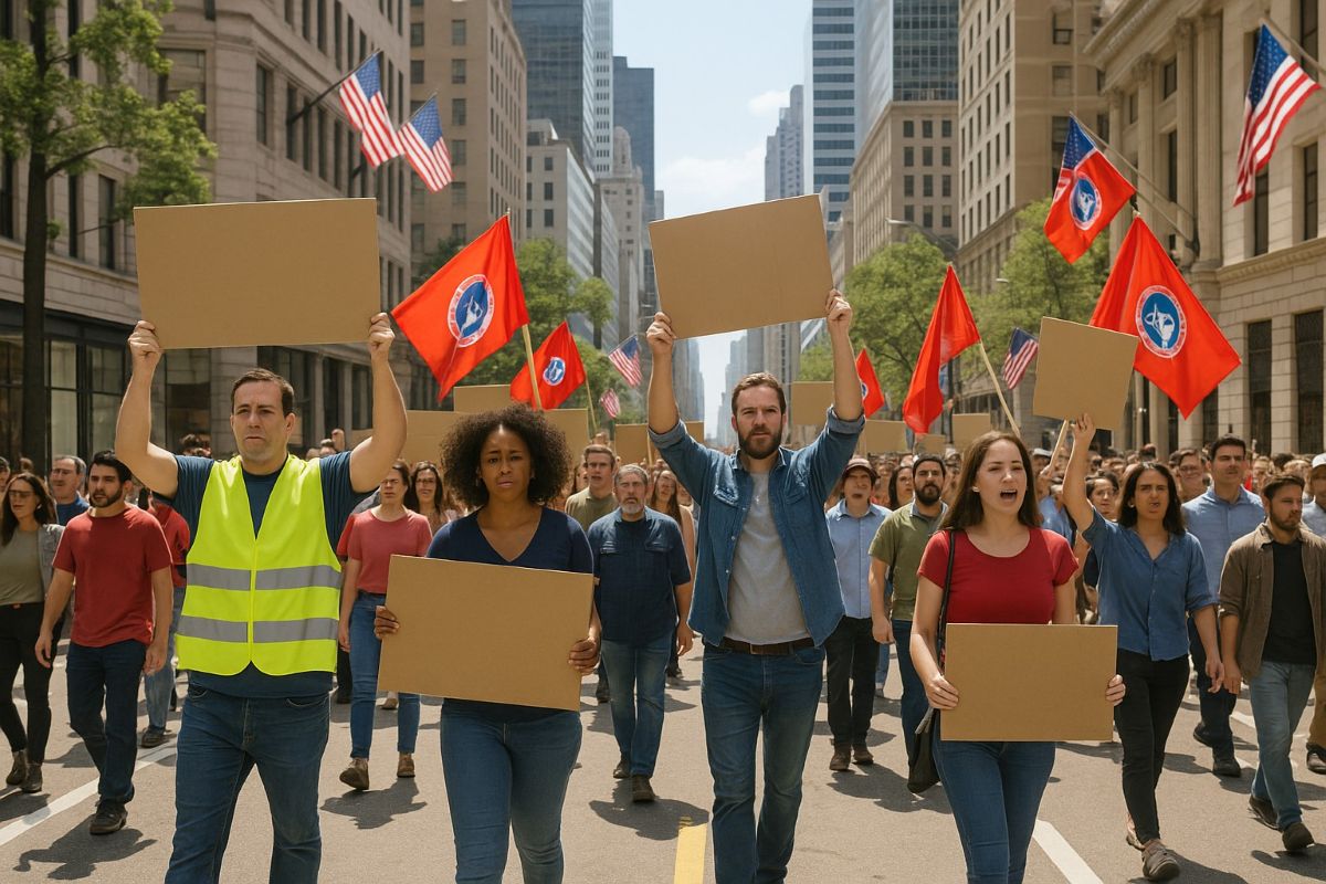 Giornata che brucia: lavoratori contro miliardari nel Labor Day Usa