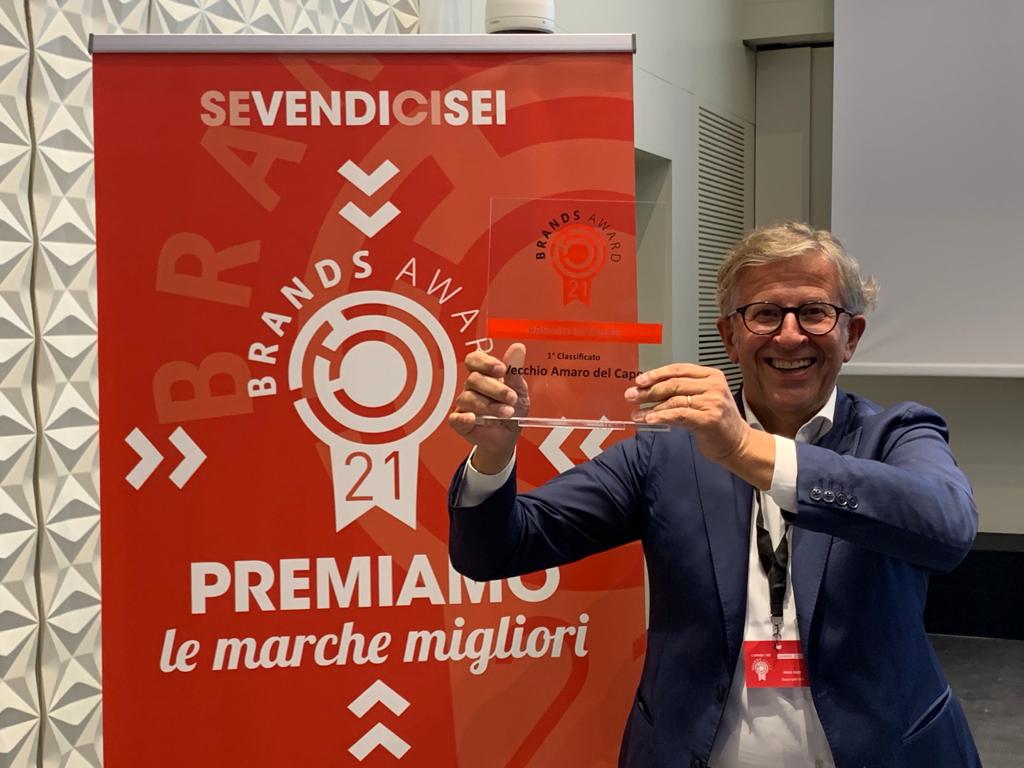 Vecchio Amaro del Capo vince ancora al prestigioso Brands Award edizione 2021