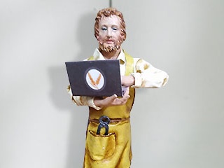 L’imprenditore: nuovo personaggio del Presepe 2021