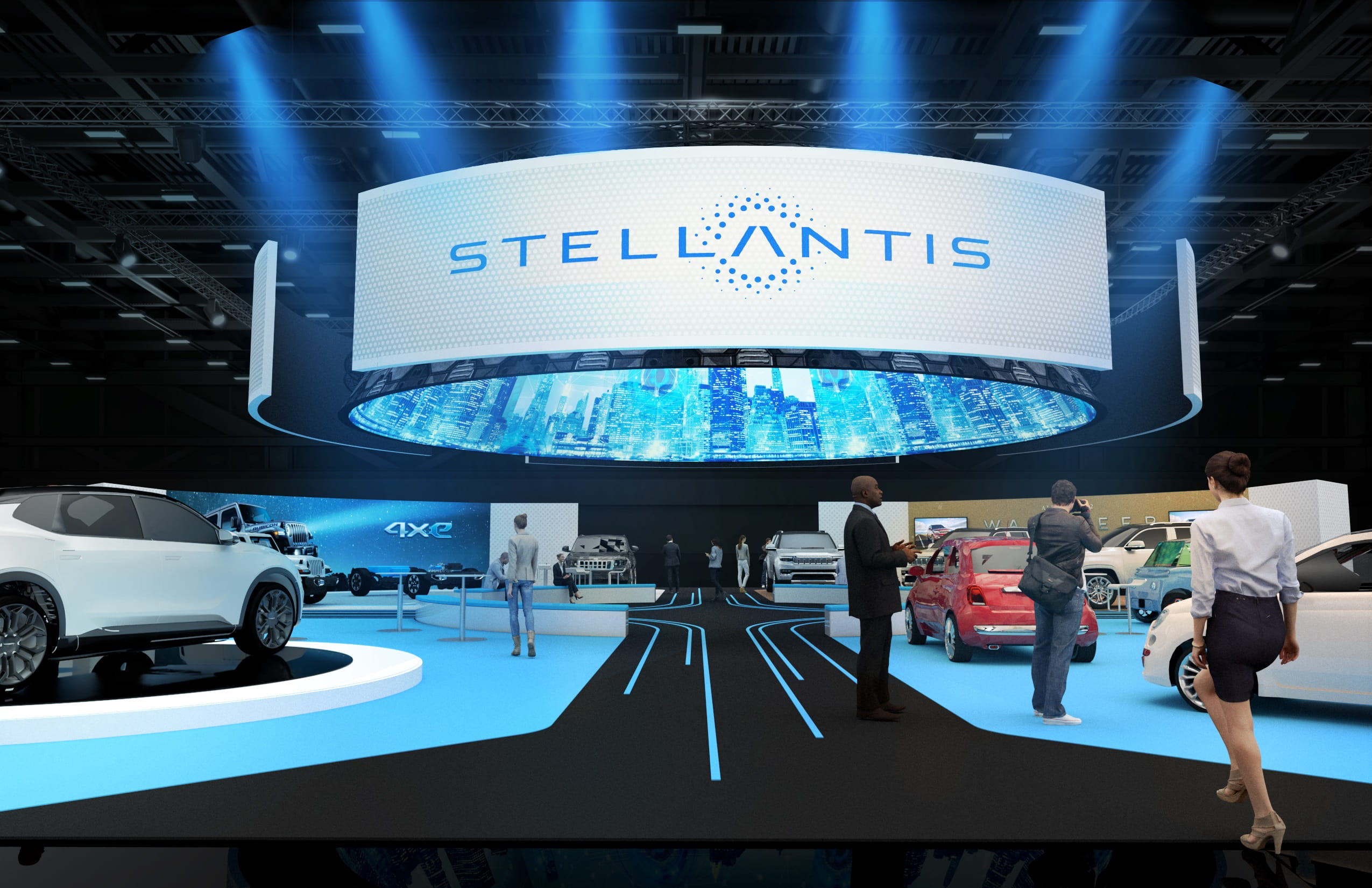 Stellantis presenta al CES 2022 un futuro guidato dalla tecnologia, con esperienze on-site e virtuali