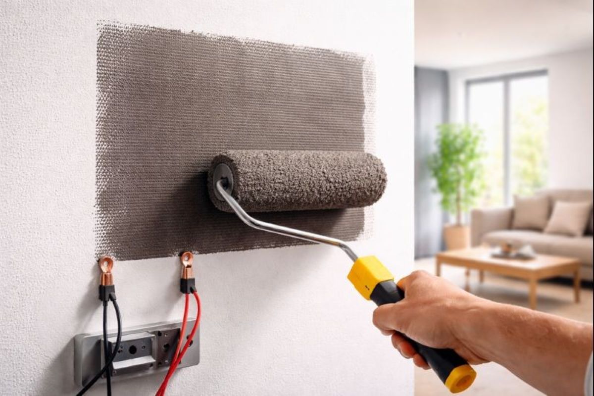 Vernice al grafene che riscalda la casa e taglia i consumi